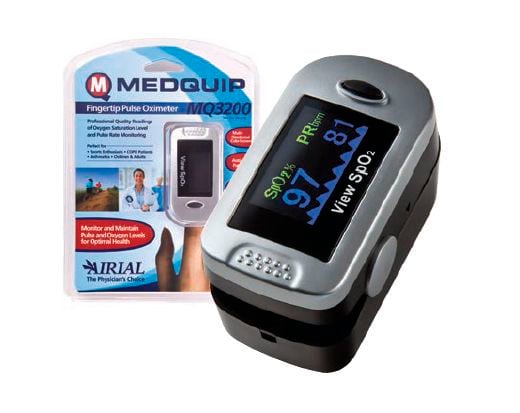 Fingertip pulse oximeter / compact MQ3200 Medquip