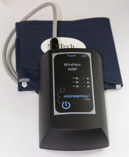 Automatic blood pressure monitor / electronic / arm / wireless MS-BIPS Microsensor