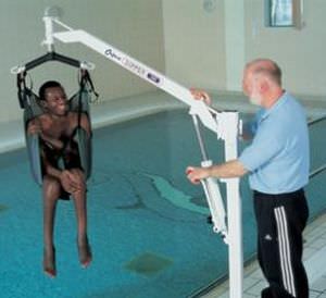 Pool patient lift Dipper Joerns Healthcare