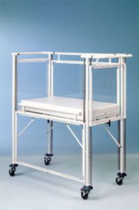 1 section bed / pediatric / with transparent panels PMI 1026 Mediprema
