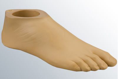 Foot prosthesis (lower extremity) / shock absorption / silicone / class 3 medi DynaWalk M3LP 136 medi