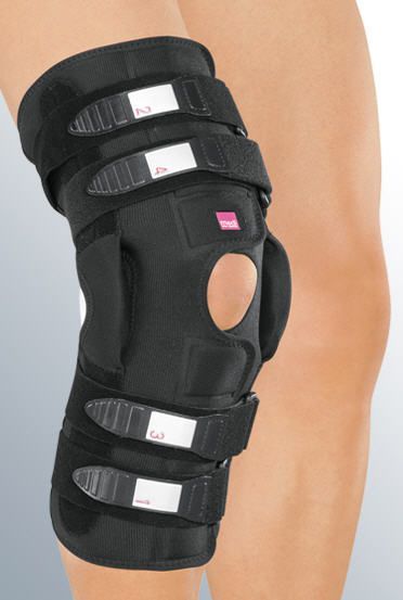 Knee orthosis (orthopedic immobilization) / patella stabilisation / articulated Collamed® medi