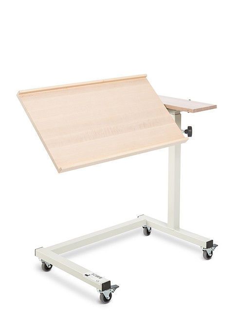 Reclining overbed table / height-adjustable 8022 Lojer