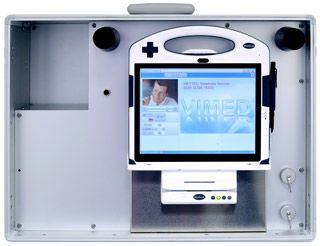 Medical panel PC with touchscreen VIMED® AMBULANCE MEYTEC