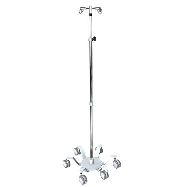4-hook IV pole / on casters / with infusion pump bracket IVS6-001 Better Enterprise
