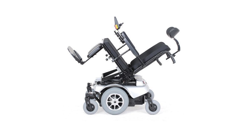 Electric wheelchair / height-adjustable / exterior P323 Merits Health Products