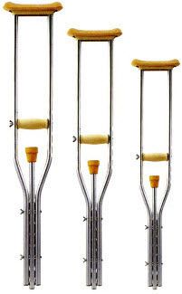 Axillary crutch / height-adjustable MW7-05 Minwa (Aust) Pty Ltd.