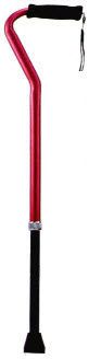Walking stick with offset handle / height-adjustable MW 7-17 Minwa (Aust) Pty Ltd.