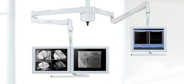 Medical monitor support arm / ceiling-mounted GD4210/20 MAVIG