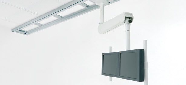 Medical monitor support arm / ceiling-mounted GD72, GD76 MAVIG
