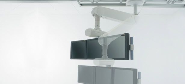 Medical monitor support arm / ceiling-mounted GD65 MAVIG