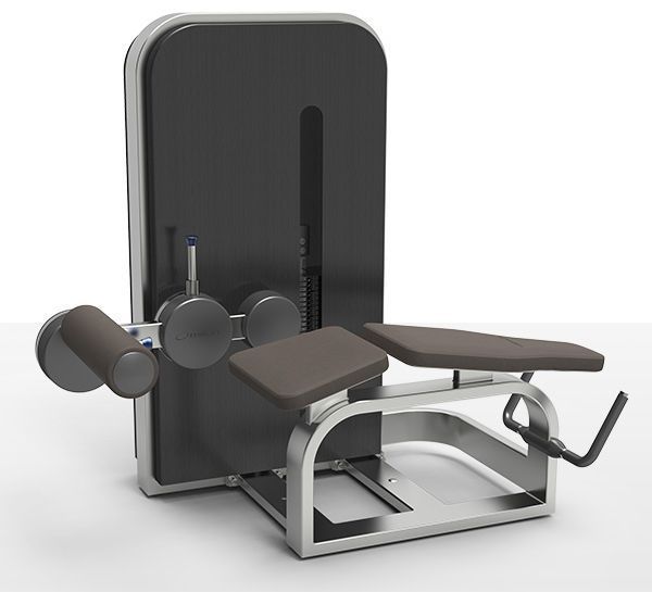 Weight training bench (weight training) / lying leg curl / traditional milcanic milon industries