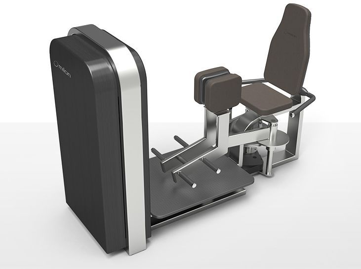 Weight training station (weight training) / leg adduction / traditional milcanic milon industries
