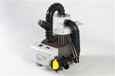 Aspirating central vacuum pump / dental / liquid ring / 1-workstation EXCOM hybrid 1/A1 METASYS Medizintechnik GmbH