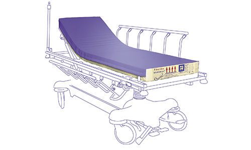 Anti-decubitus mattress / for hospital beds / foam / multi-layer Therapeutic MMO