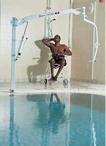 Pool patient lift Mermaid MMO