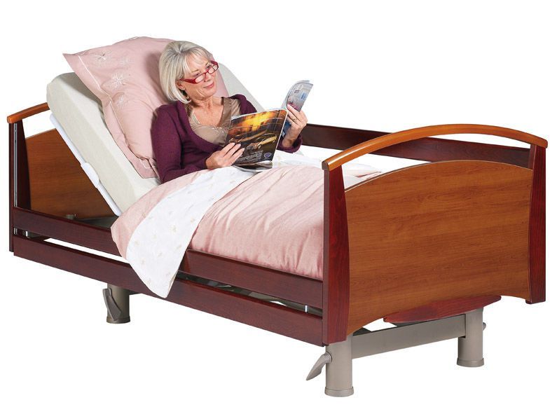 Electrical bed / height-adjustable / 3 sections LYNNEA 1300 MMO