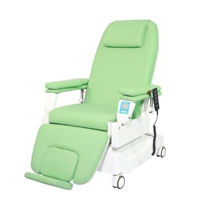 Electrical dialysis armchair / height-adjustable / on casters / 3 sections PY-YD-340 Nanning passion medical equipment
