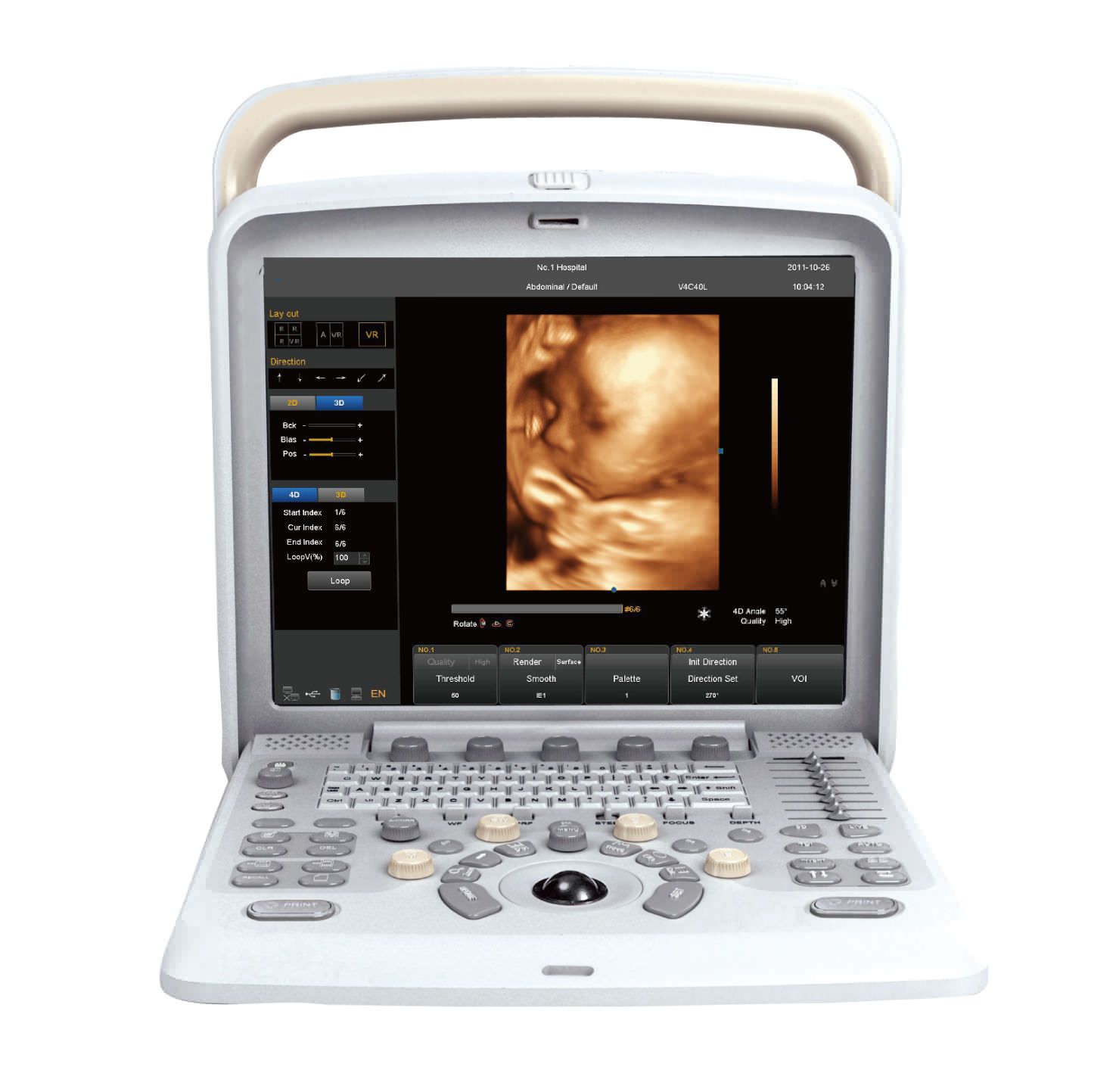 Portable ultrasound system / for gynecological and obstetric ultrasound imaging Q5 Medgyn Products