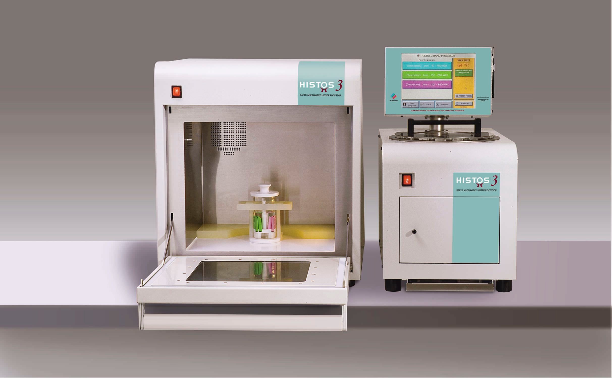 Tissue automatic sample preparation system / for histology / microwave Histos 3 Milestone