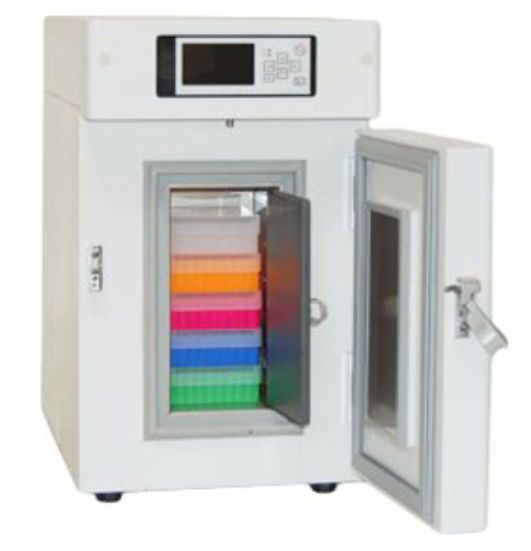 Laboratory freezer / cabinet / ultralow-temperature / 1-door NanoFreeze ULT Nitro Nanolytik