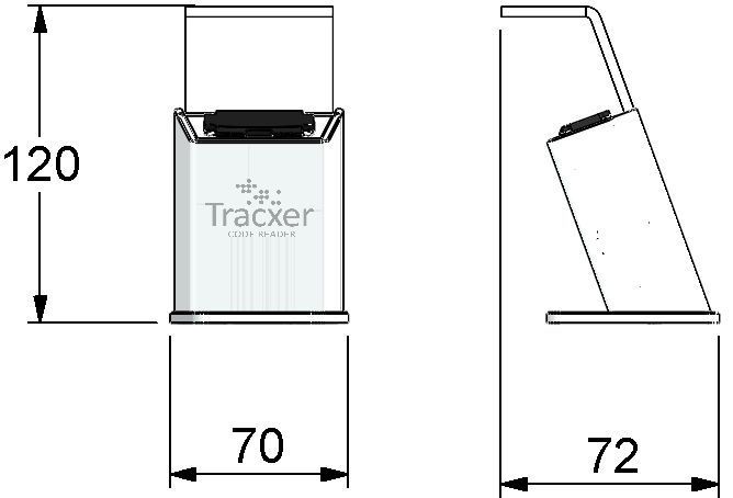 Tube barcode reader / tabletop Tracxer TS201 MINI Micronic