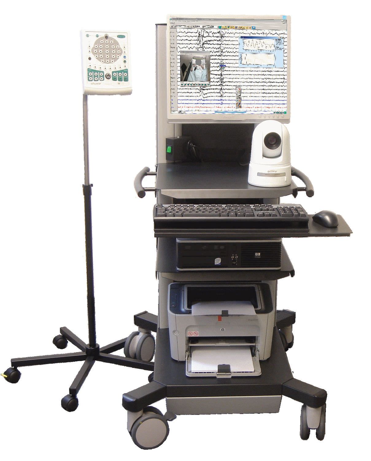 Mobile electroencephalograph Schwarzer EEG Natus Medical Incorporated