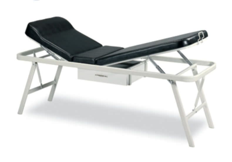 Fixed examination table / 3-section MM 501 MUKA METAL