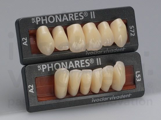 Nanocomposite dental prosthesis SR Phonares II Ivoclar Vivadent