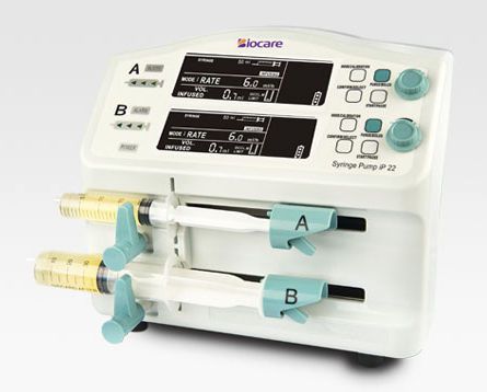 2-channel syringe pump iP 22 Biocare