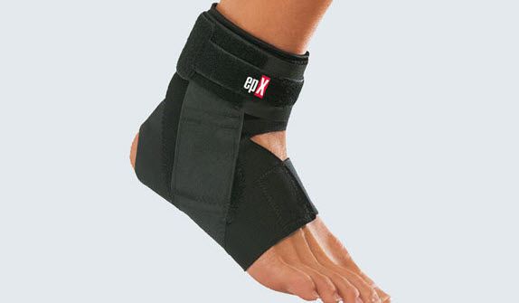 Ankle sleeve (orthopedic immobilization) / ankle strap / open heel epX® Control Lohmann & Rauscher