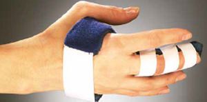Finger splint (orthopedic immobilization) / finger extension AD / SOBER ALTEOR