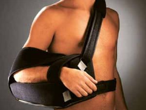 Arm sling with shoulder abduction pillow / human CAB / FAG, BAO / FAG ALTEOR