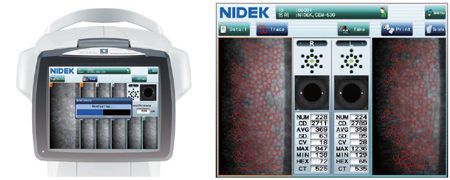Specular microscope (ophthalmic examination) CEM-530 NIDEK