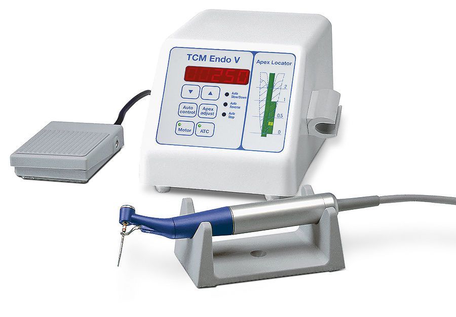 Endodontic micromotor control unit / complete set / with apex locator TCM ENDO V Nouvag