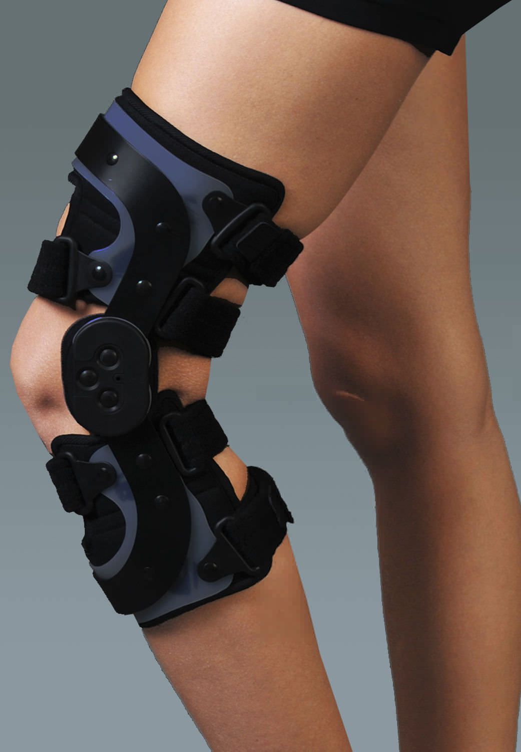 Knee orthosis (orthopedic immobilization) / knee ligaments stabilisation / articulated Gladiator ACL PRO Optec USA