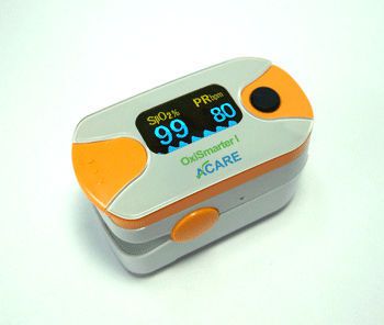 Fingertip pulse oximeter / wireless OxiSmarter I Acare