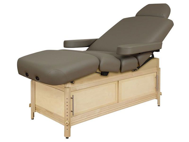 Height-adjustable spa table / 4 sections Clinician™ Oakworks Massage