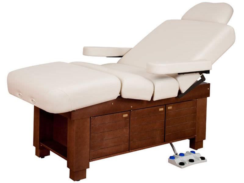 Electric spa table / height-adjustable / 4 sections Clodagh Gemini Oakworks Massage