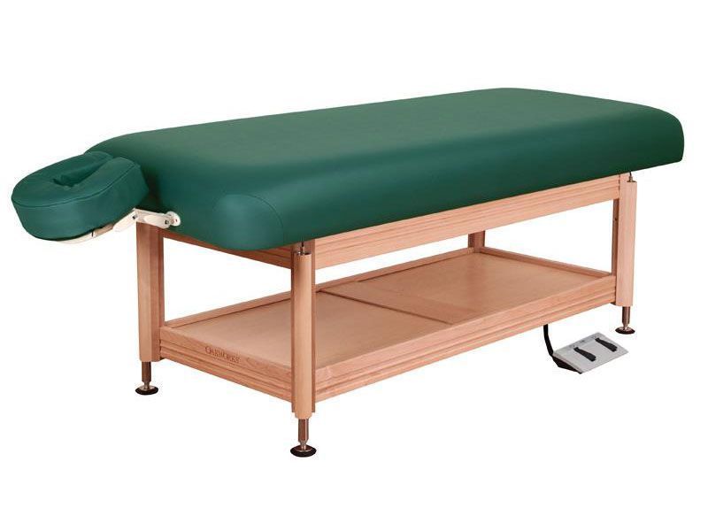 Hydraulic massage table / electrical / height-adjustable / 1 section Clinician 69303 Oakworks Massage