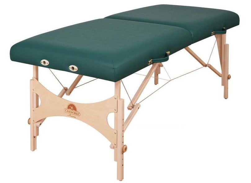 Manual massage table / folding / portable / height-adjustable Aurora™ ARCLRT302473PLTTVN Oakworks Massage