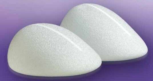 Breast cosmetic implant / anatomical / silicone DiagonGel® 4Two AO Polytech Health & Aesthetics