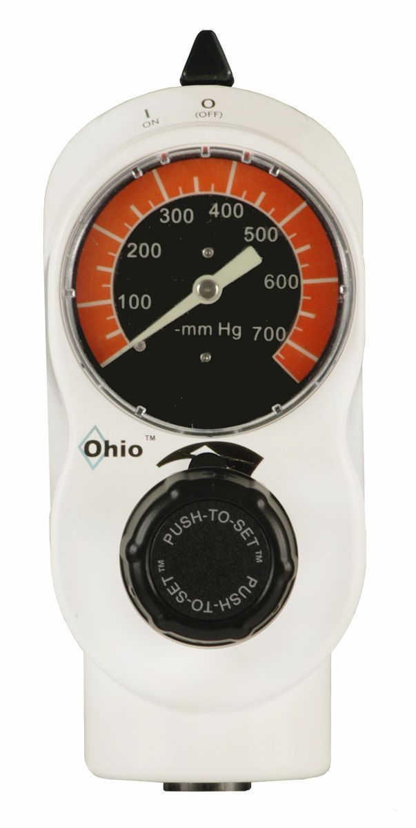 Vacuum regulator / plug-in type PUSH-TO-SET™ 1330 Ohio Medical