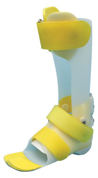 Ankle and foot orthosis (AFO) (orthopedic immobilization) / dynamic / articulated / pediatric Transformer Orthomerica