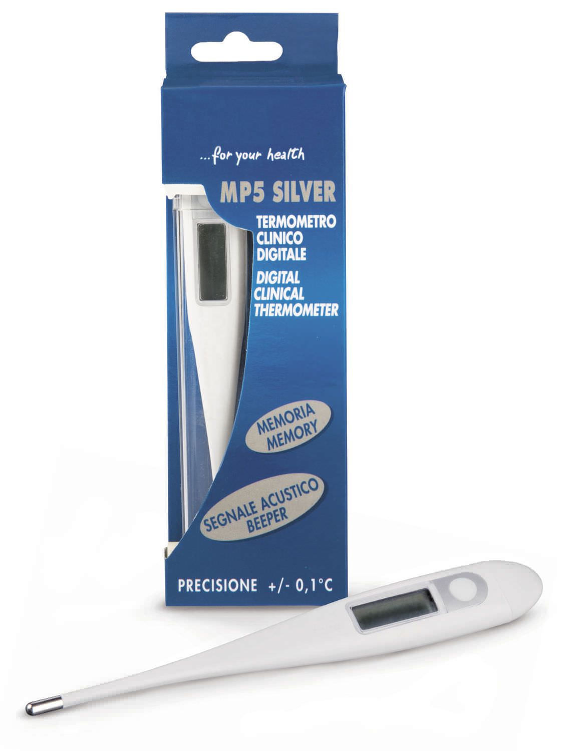 Medical thermometer / electronic / rigid tip 8376 ME.BER
