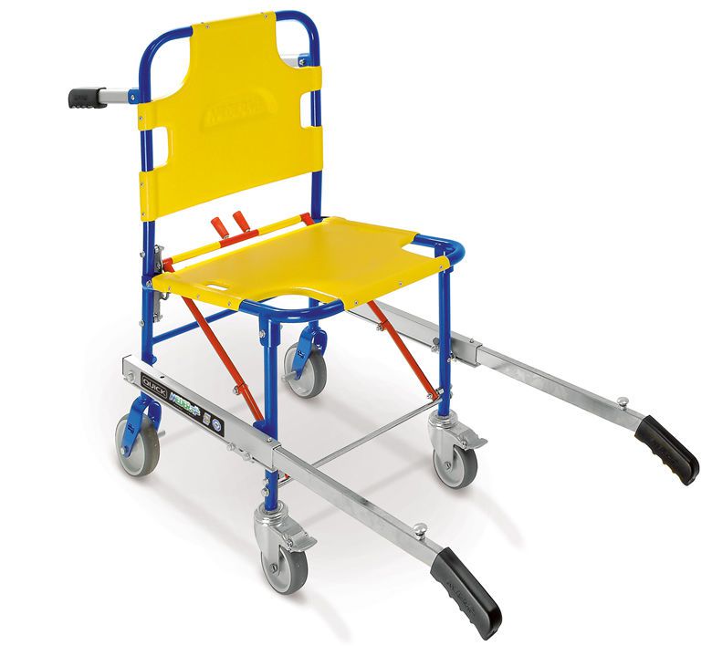 Folding patient transfer chair Quick 654/B ME.BER