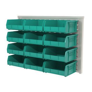 Modular shelving unit / wall-mounted / for containers READYSPACE® Akro-Mils