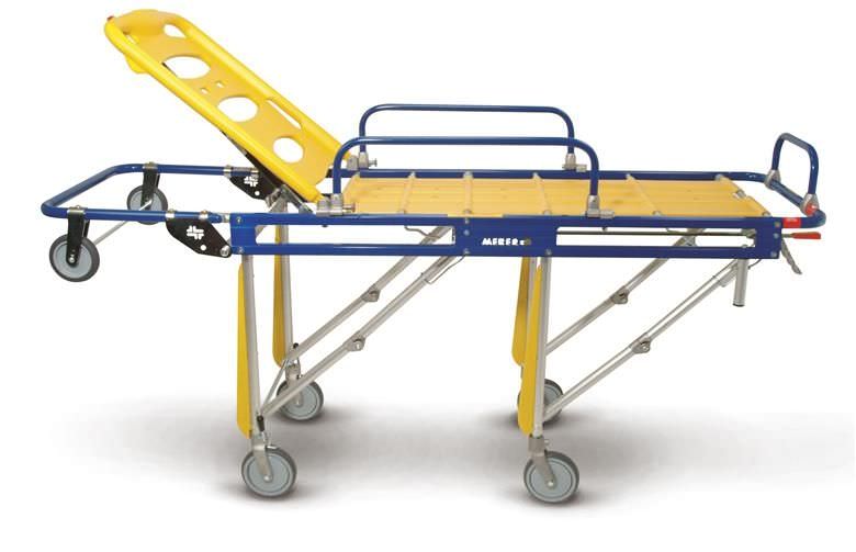 Emergency stretcher trolley / height-adjustable / self-loading / mechanical Winner 910/BLUE PROOF ME.BER