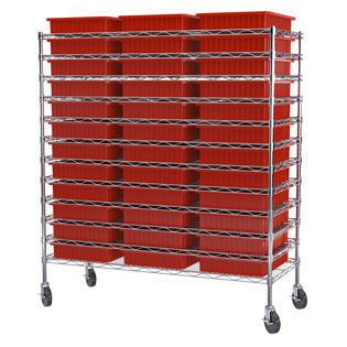Modular shelving unit / for containers AKRO-GRID Akro-Mils