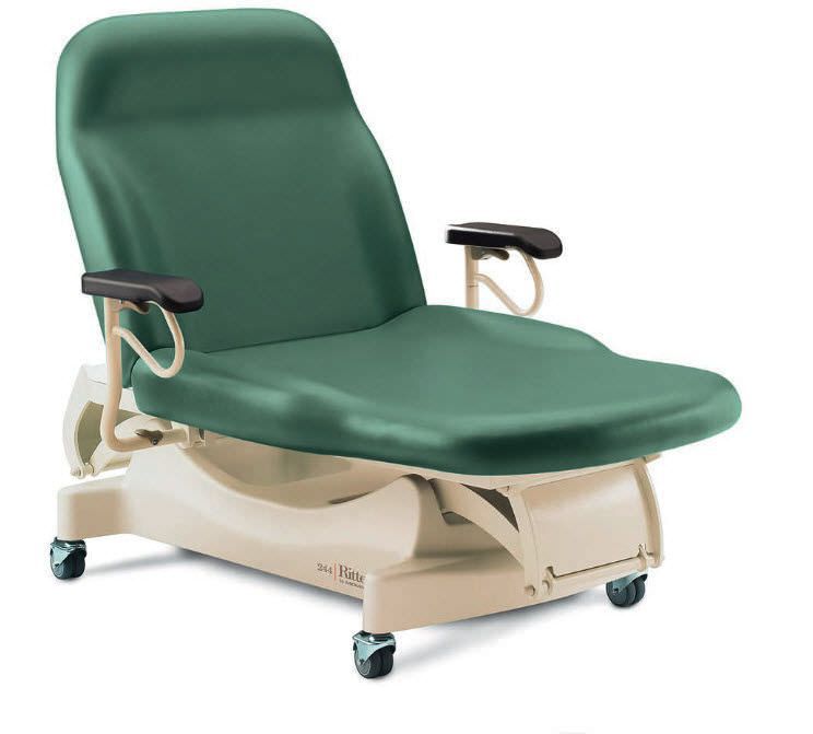 Bariatric examination table / electrical / height-adjustable / 2-section 385 kg | RITTER 244 Promotal